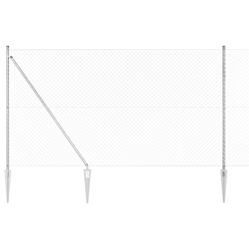 Welded Wire Fence with Spikes 10 x 1.6 m (W x H)