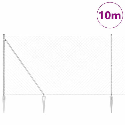 Welded Wire Fence with Spikes 10 x 1.5 m (W x H)