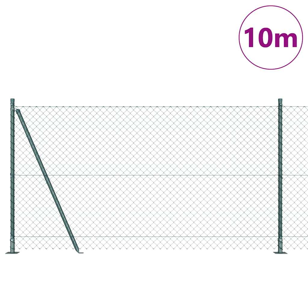 Welded Wire Fence with Concrete Base 10 x 1.2 m (W x H)