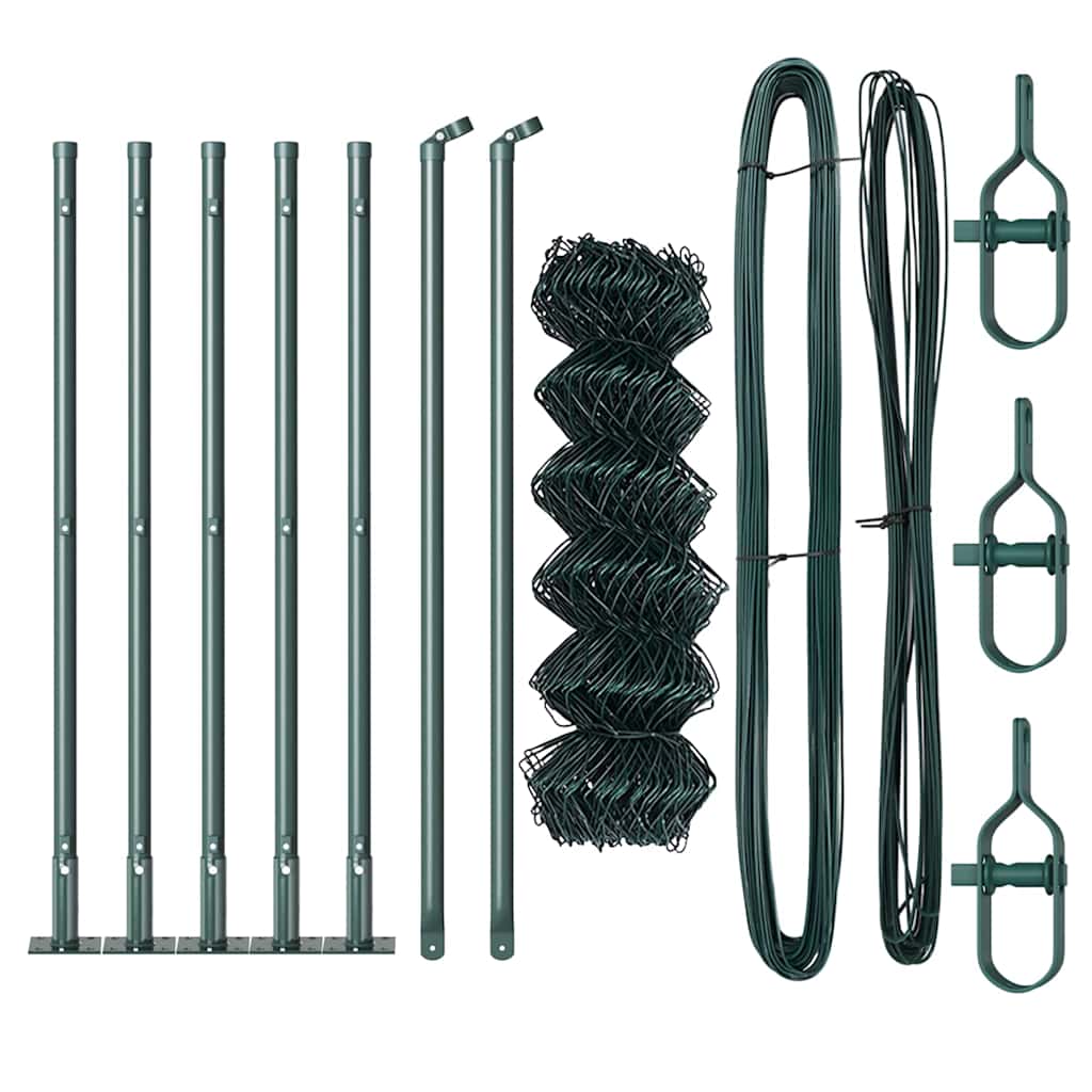 Welded Wire Fence with Concrete Base 10 x 0.6 m (W x H)