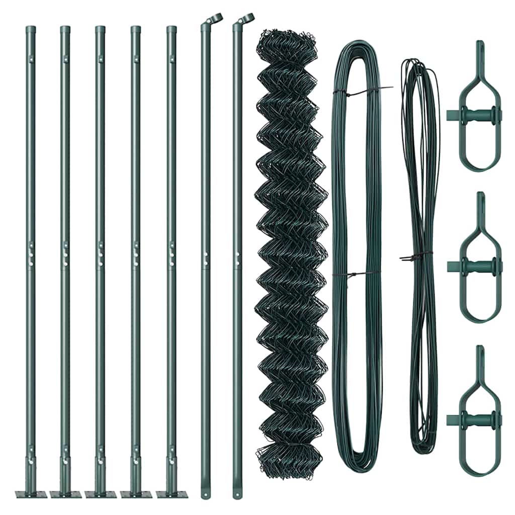 Welded Wire Fence with Concrete Base 10 x 1.6 m (W x H)