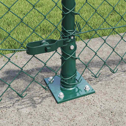 Welded Wire Fence with Concrete Base 25 x 0.6 m (W x H)