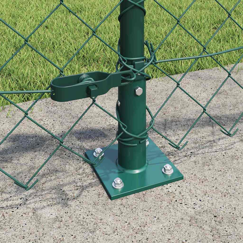 Welded Wire Fence with Concrete Base 25 x 0.4 m (W x H)
