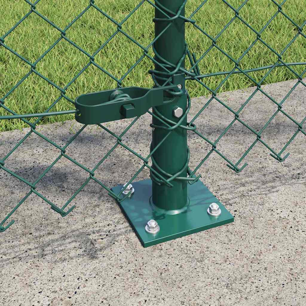 Welded Wire Fence with Concrete Base 25 x 1.2 m (W x H)