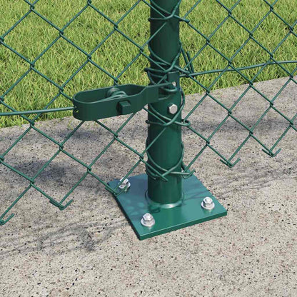 Welded Wire Fence with Concrete Base 25 x 1.2 m (W x H)