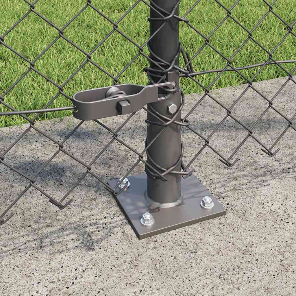 Welded Wire Fence with Concrete Base 10 x 1.2 m (W x H)