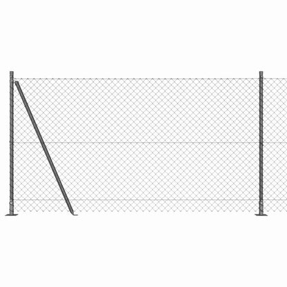 Welded Wire Fence with Concrete Base 10 x 1.2 m (W x H)