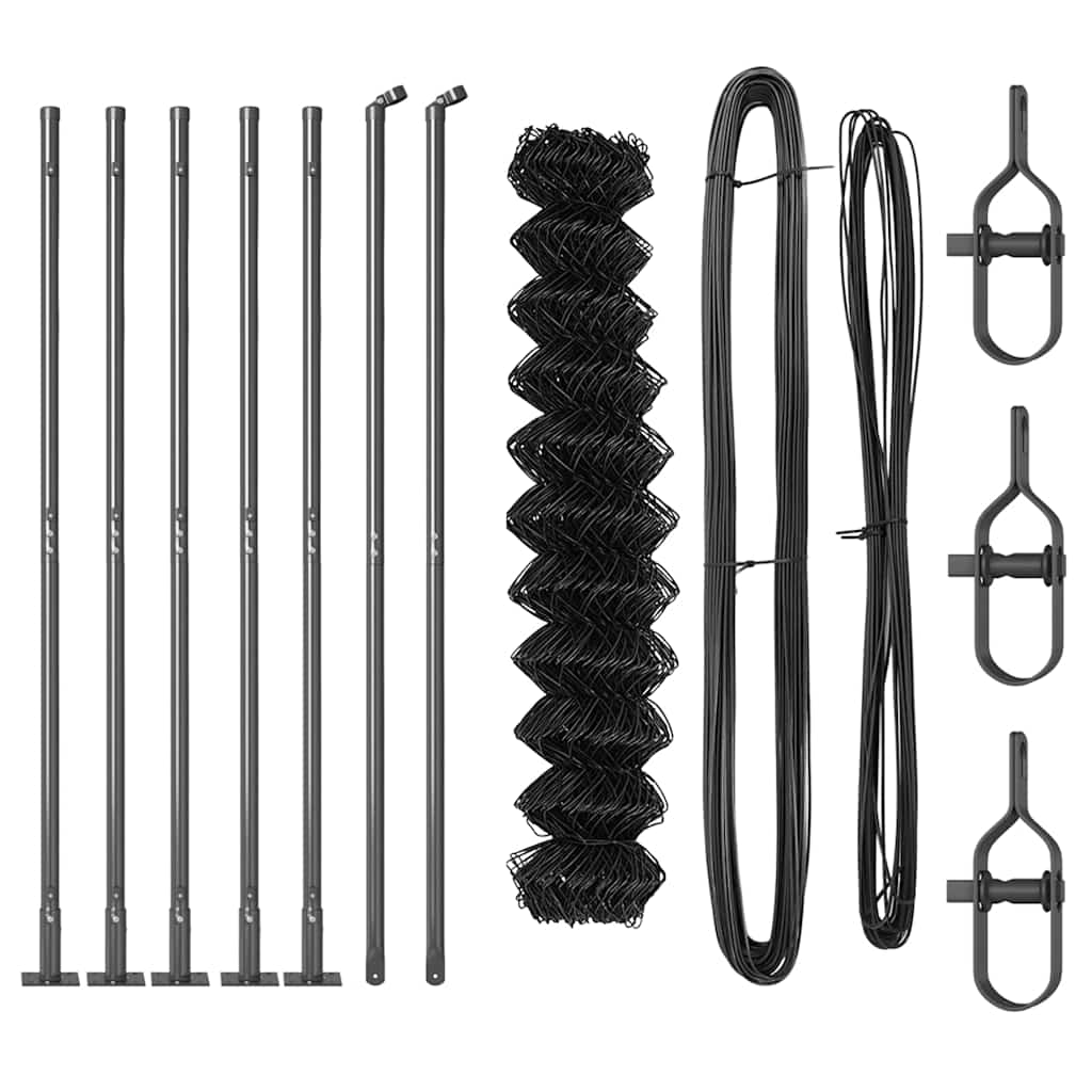 Welded Wire Fence with Concrete Base 10 x 1.2 m (W x H)