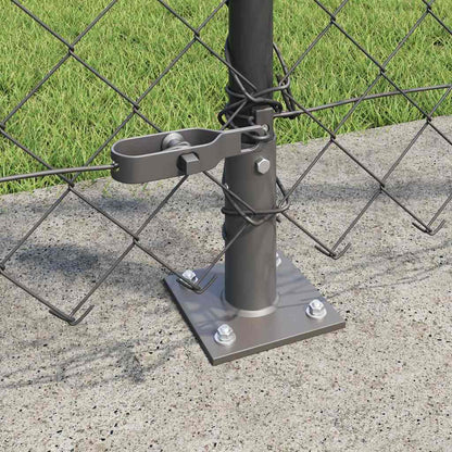 Welded Wire Fence with Concrete Base 25 x 1.2 m (W x H)