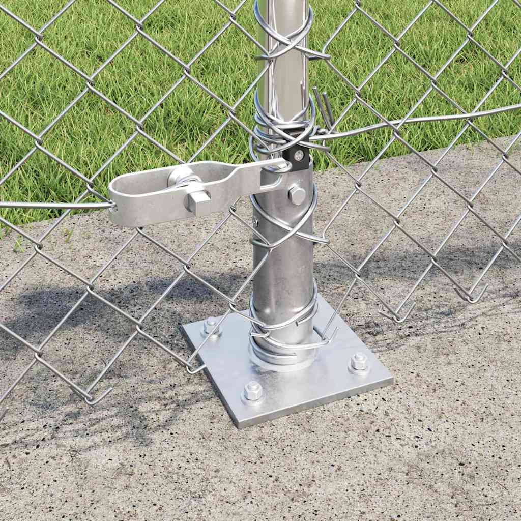 Welded Wire Fence with Concrete Base 10 x 0.4 m (W x H)