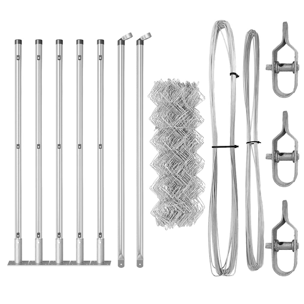 Welded Wire Fence with Concrete Base 10 x 0.4 m (W x H)