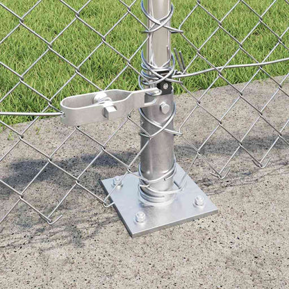 Welded Wire Fence with Concrete Base 10 x 0.6 m (W x H)