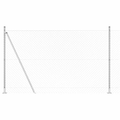 Welded Wire Fence with Concrete Base 10 x 1.4 m (W x H)