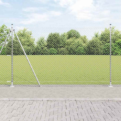Welded Wire Fence with Concrete Base 10 x 1.6 m (W x H)