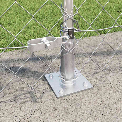 Welded Wire Fence with Concrete Base 10 x 0.8 m (W x H)