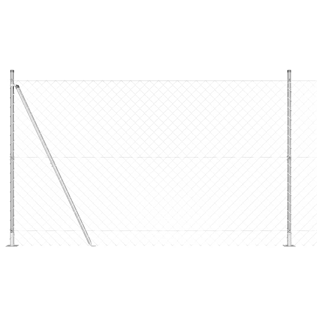 Welded Wire Fence with Concrete Base 10 x 1.4 m (W x H)
