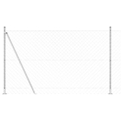 Welded Wire Fence with Concrete Base 10 x 1.5 m (W x H)