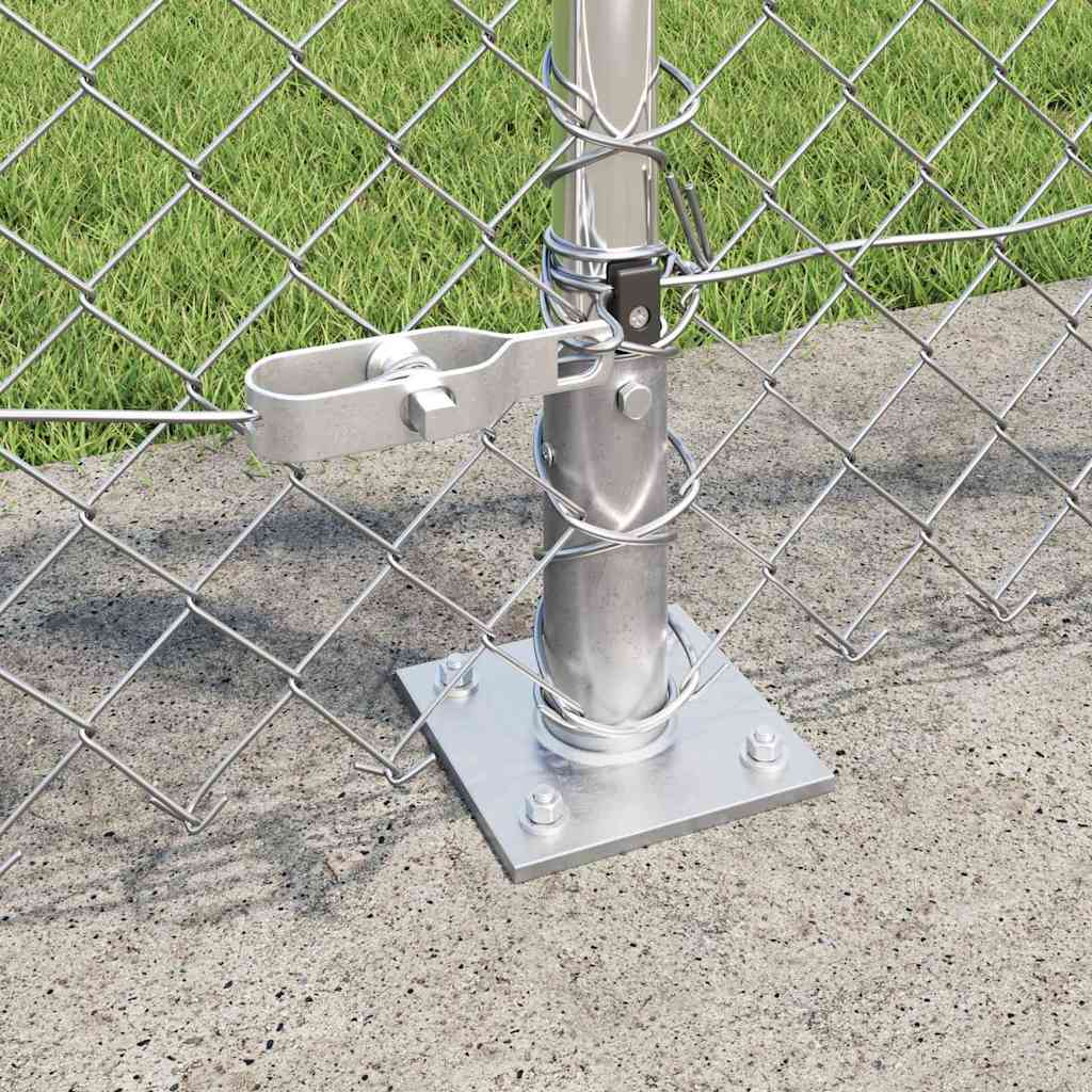 Welded Wire Fence with Concrete Base 25 x 0.8 m (W x H)