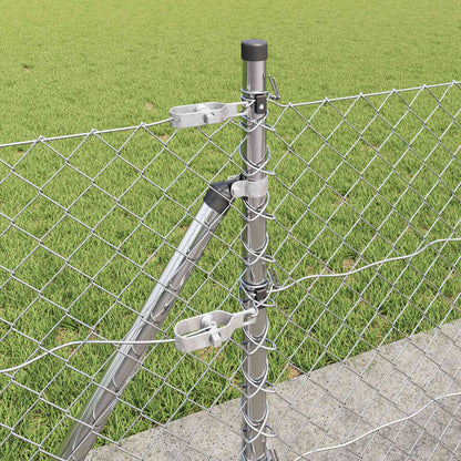 Welded Wire Fence with Concrete Base 25 x 0.4 m (W x H)