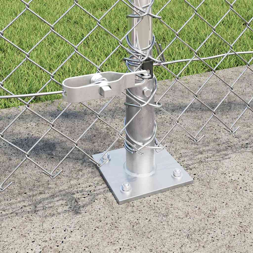Welded Wire Fence with Concrete Base 25 x 1.2 m (W x H)