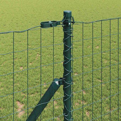 Ground Fix Welded Wire Fence 10 x 1 m (W x H) PVC-Coated Steel