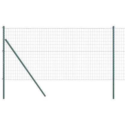 Ground Fix Welded Wire Fence 10 x 1 m (W x H) PVC-Coated Steel