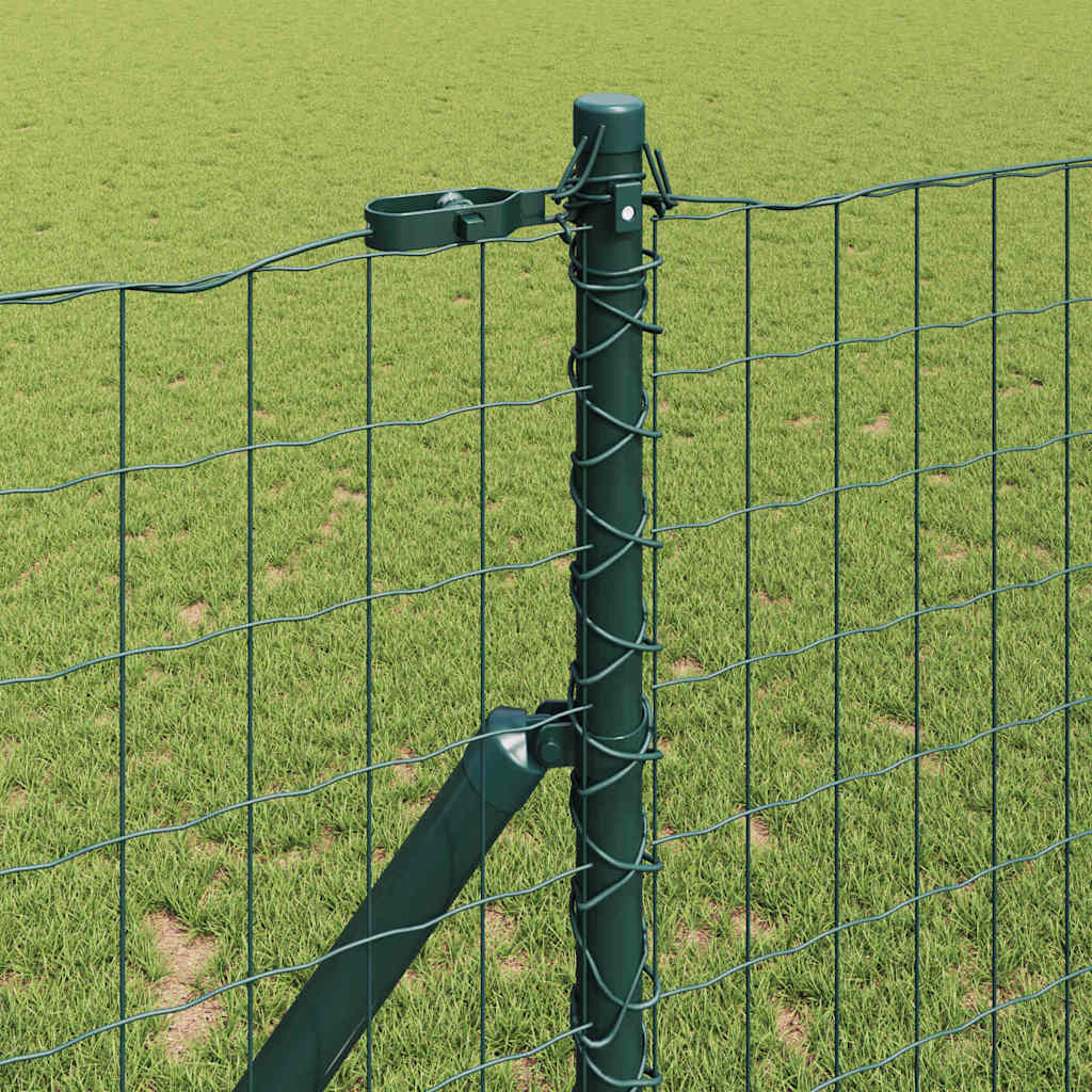 Ground Fix Welded Wire Fence 25 x 1 m (W x H) PVC-Coated Steel