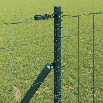 Ground Fix Welded Wire Fence 25 x 1 m (W x H) PVC-Coated Steel