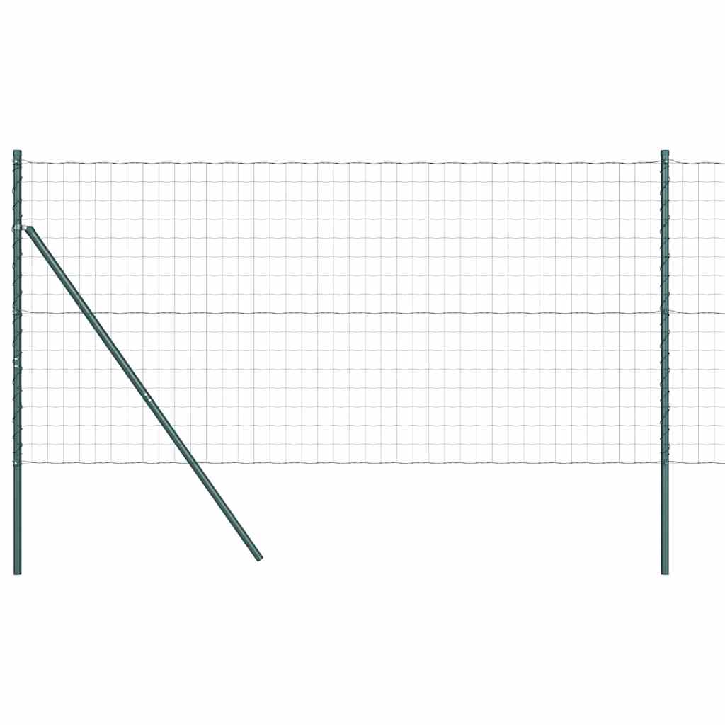 Ground Fix Welded Wire Fence 25 x 1 m (W x H) PVC-Coated Steel
