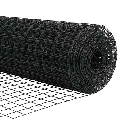 Euro Fence Ground Fix 10 x 1 m PVC-Coated Steel Grey Mesh