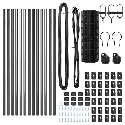 Ground Fix Welded Wire Fence 25 x 0.6 m (W x H)