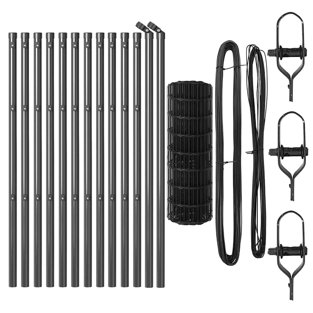 Ground Fix Welded Wire Fence 25 x 0.6 m (W x H)