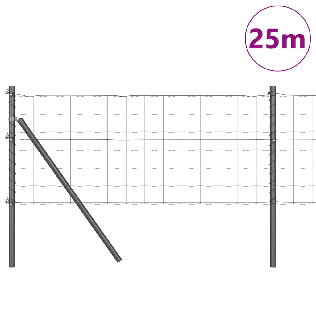 Ground Fix Welded Wire Fence 25 x 0.8 m (W x H)