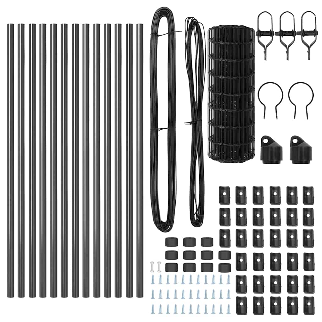 Ground Fix Welded Wire Fence 25 x 0.6 m (W x H)