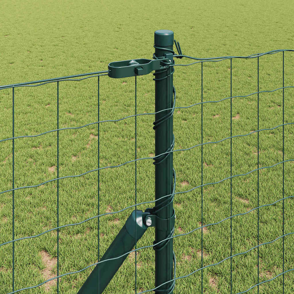 Ground Fix Welded Wire Fence 25 x 1 m (W x H) PVC-Coated Steel