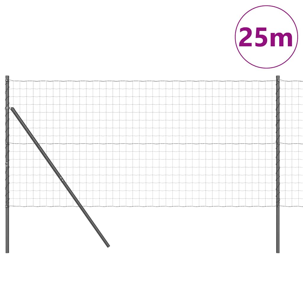 Ground Fix Welded Wire Fence 25 x 1.2 m (W x H)