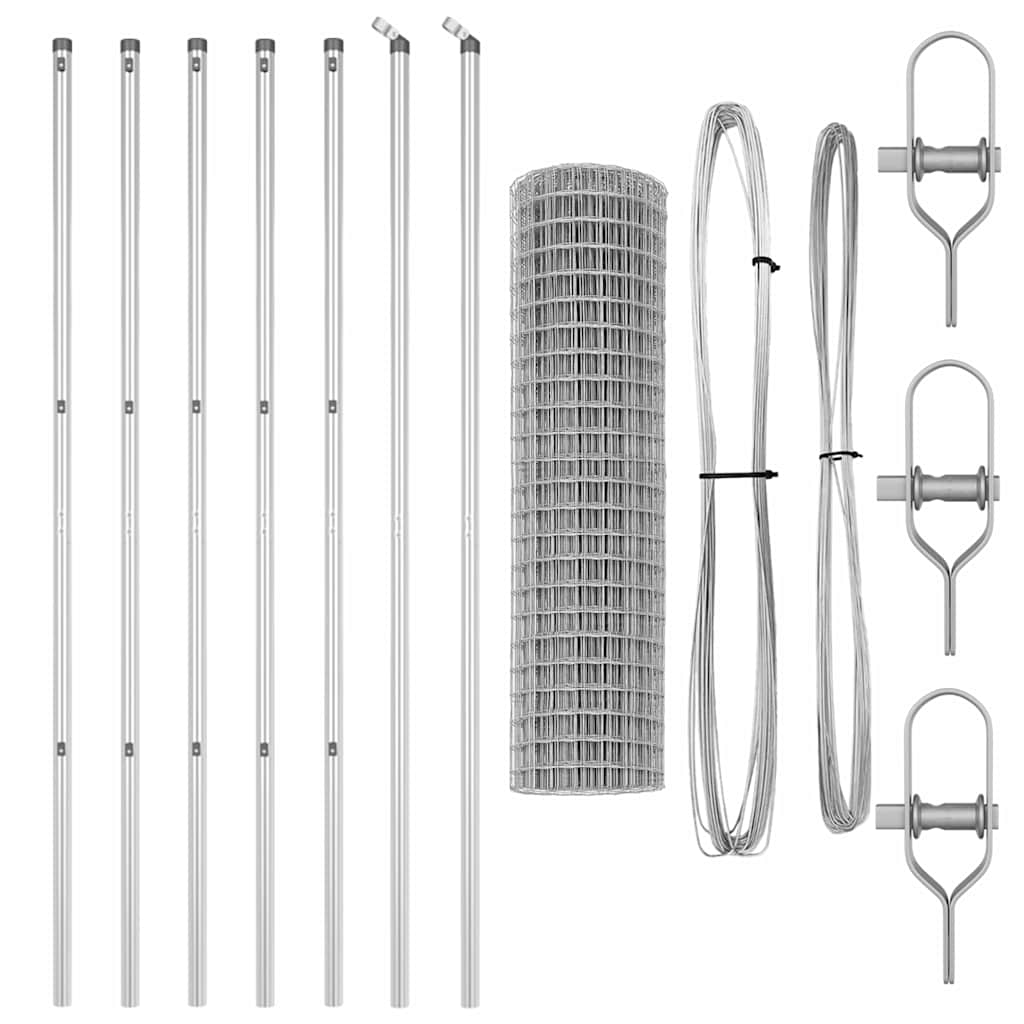 Ground Fix Welded Wire Fence 10 x 1 m (W x H)