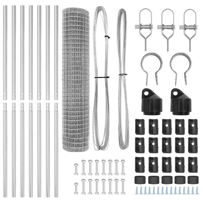 Ground Fix Welded Wire Fence 10 x 1.6 m (W x H)