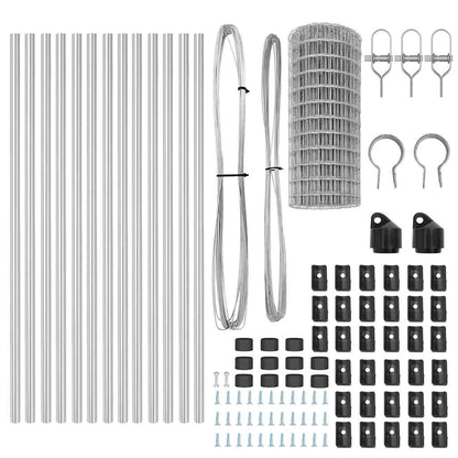 Ground Fix Welded Wire Fence 25 x 0.6 m (W x H)