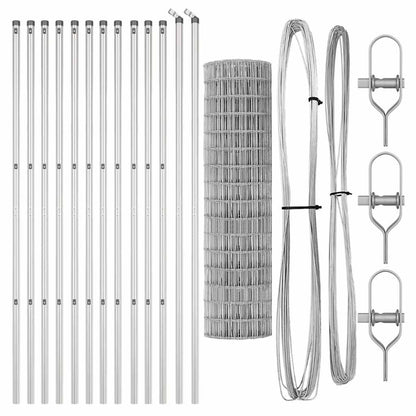 Ground Fix Welded Wire Fence 25 x 1.2 m (W x H)