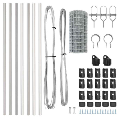 Ground Fix Welded Wire Fence 50 x 0.4 m (W x H)