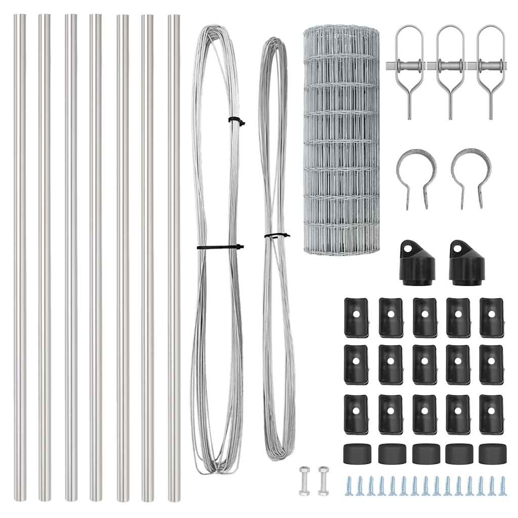 Ground Fix Welded Wire Fence 50 x 0.4 m (W x H)