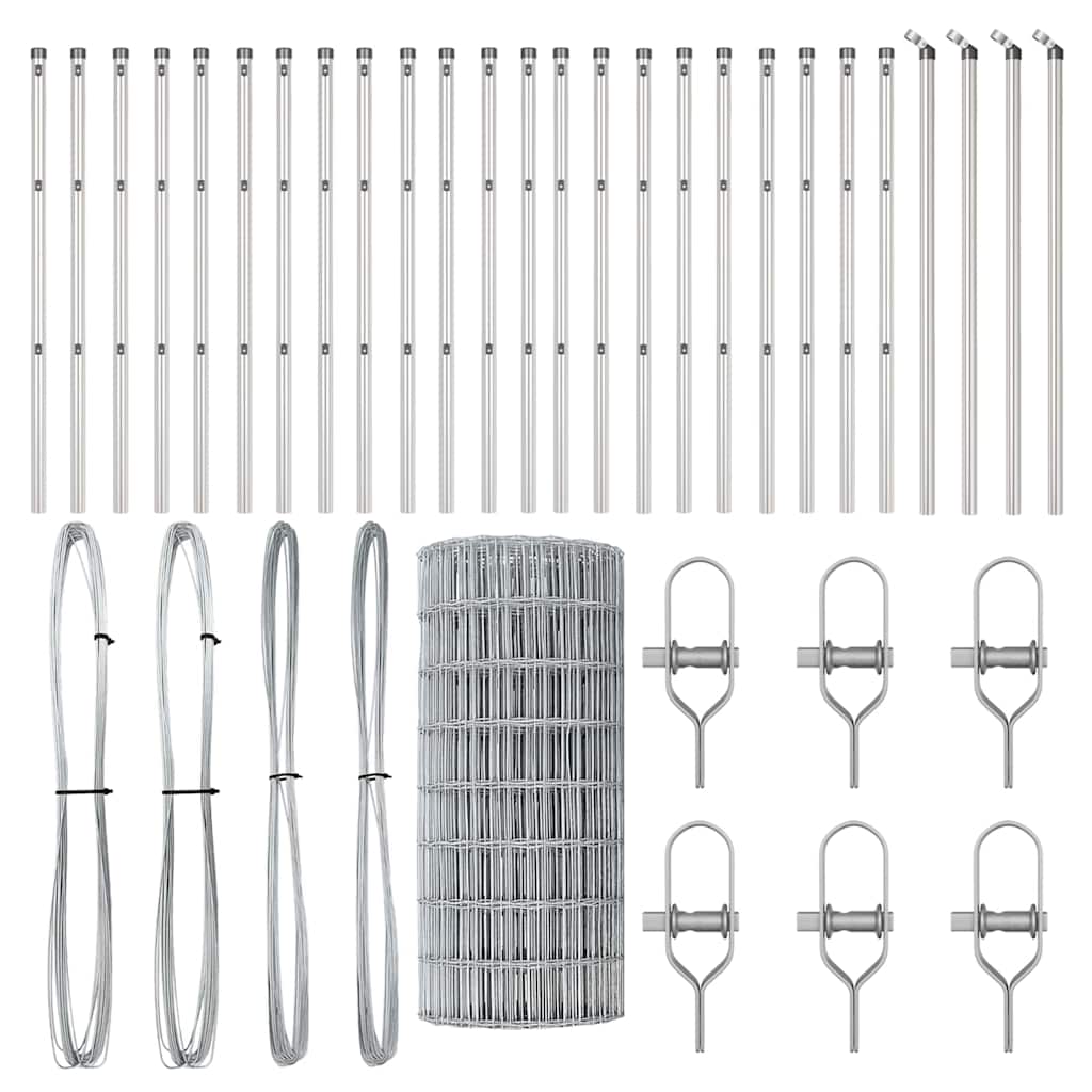 Ground Fix Welded Wire Fence 50 x 0.6 m (W x H)
