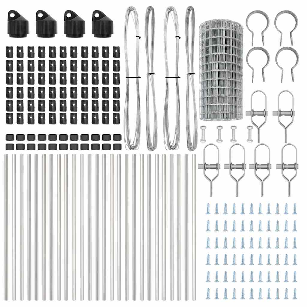 Ground Fix Welded Wire Fence 50 x 0.6 m (W x H)