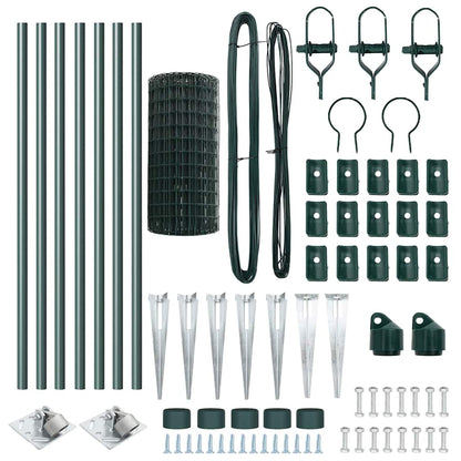 Welded Wire Fence with Spikes 10 x 0.4 m (W x H)
