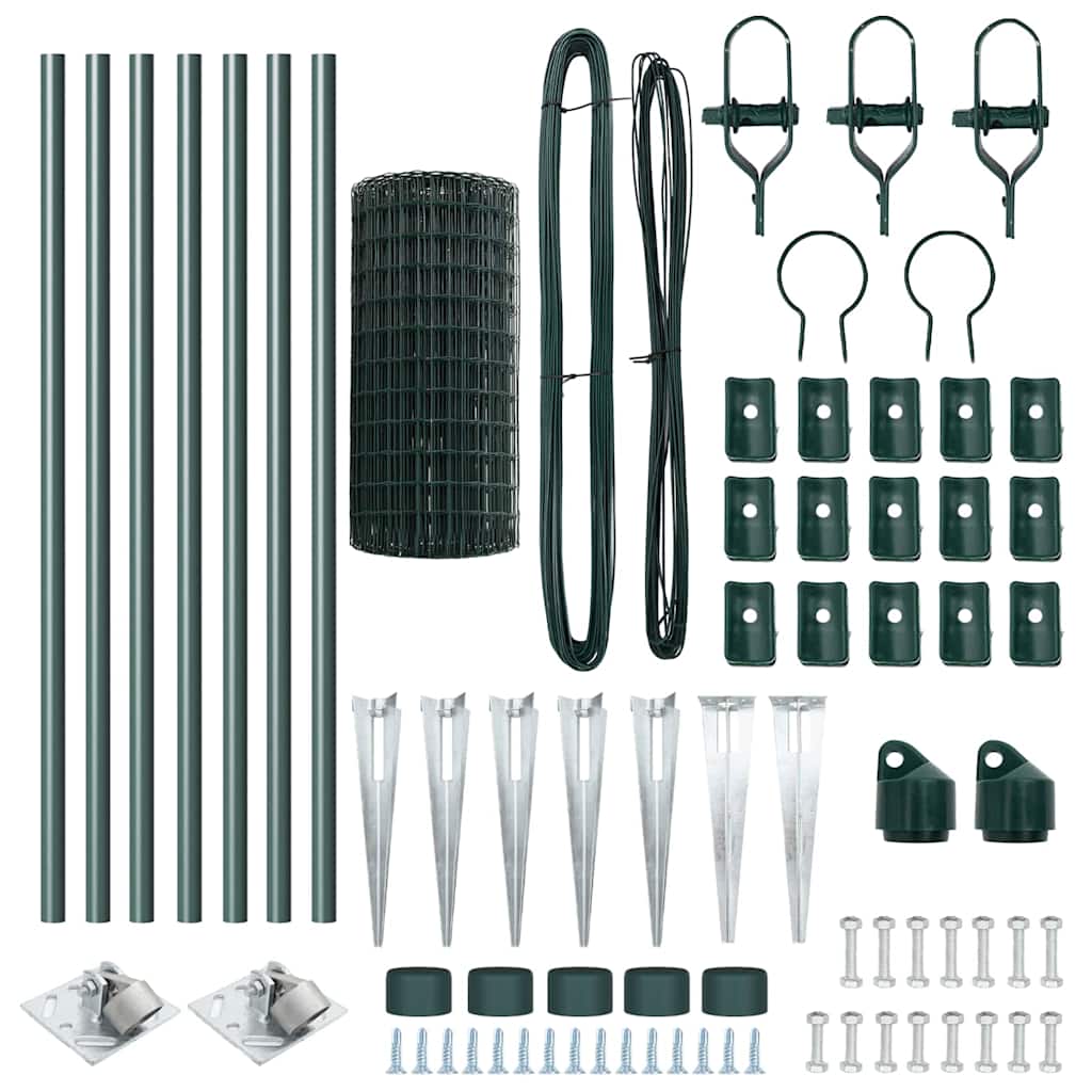 Welded Wire Fence with Spikes 10 x 0.8 m (W x H)