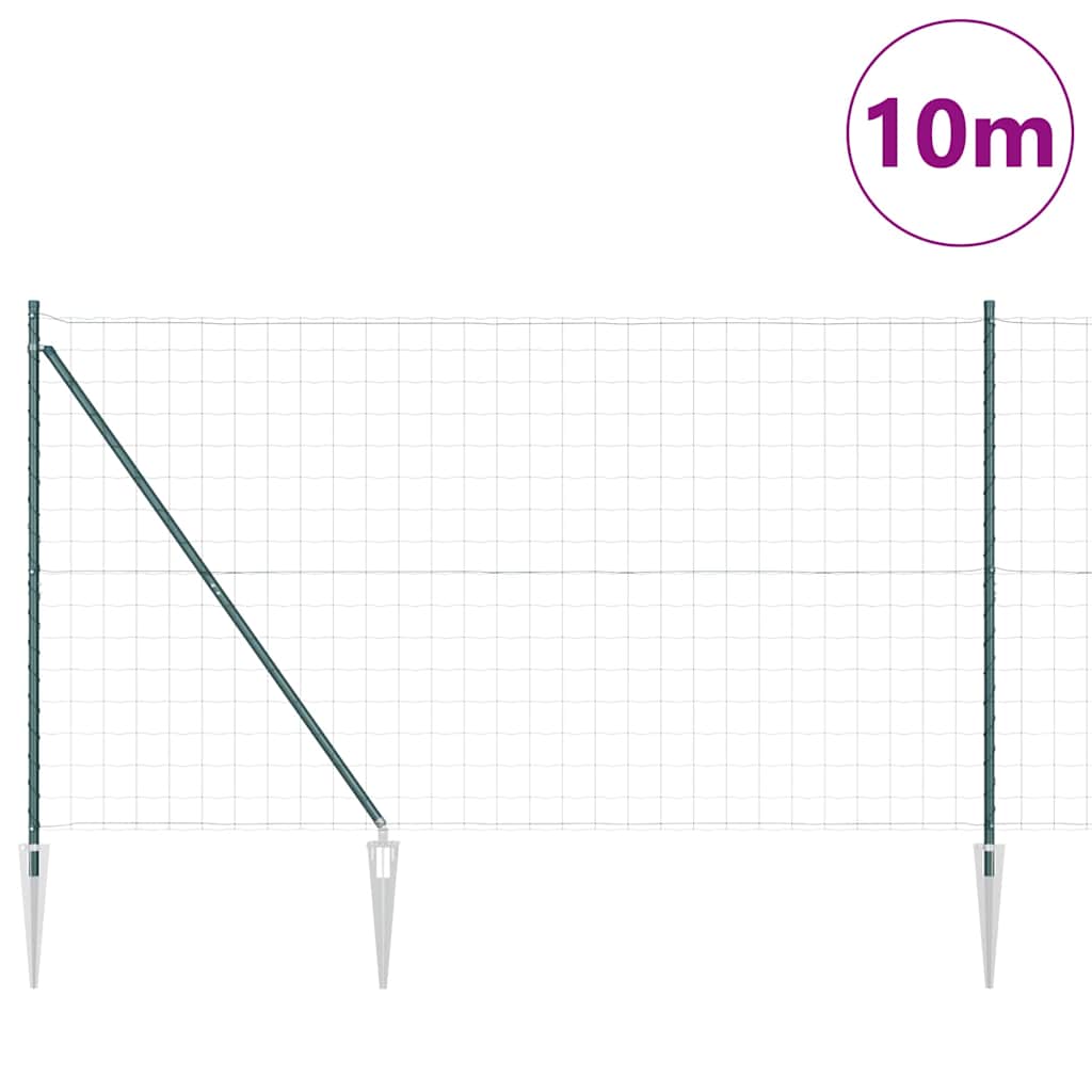 Welded Wire Fence with Spikes 10 x 1.6 m (W x H)