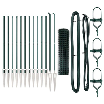 Welded Wire Fence with Spikes 25 x 1.2 m (W x H)