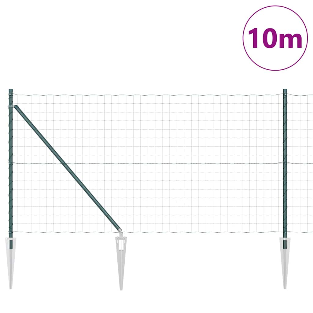 Welded Wire Fence with Spikes 10 x 1.0 m (W x H)