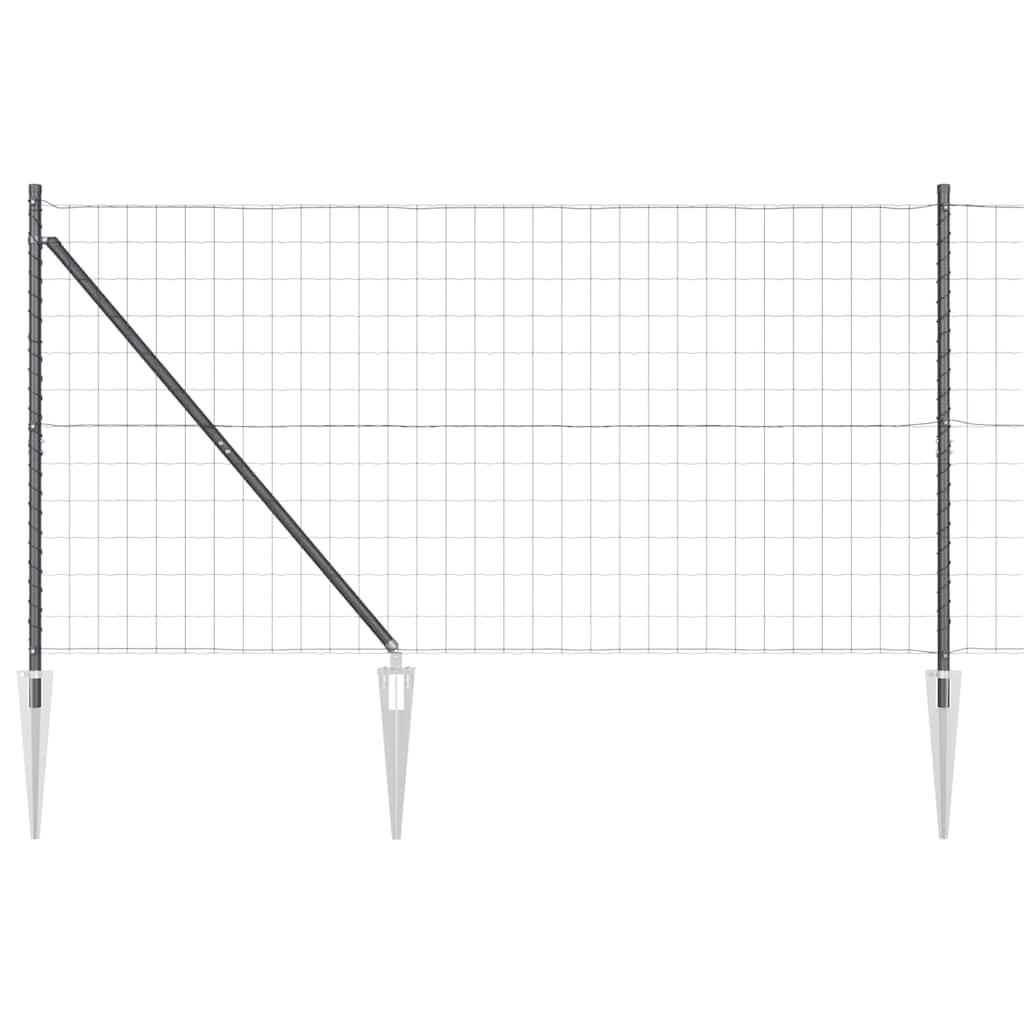 Welded Wire Fence with Spikes 10 x 1.2 m (W x H)